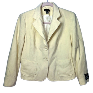Louben Wool and Cashmere Blazer